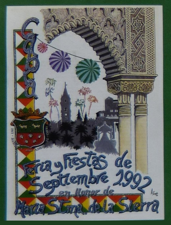 Real Feria y Fiestas en honor de la Virgen de la Sierra 1992 Cabra
